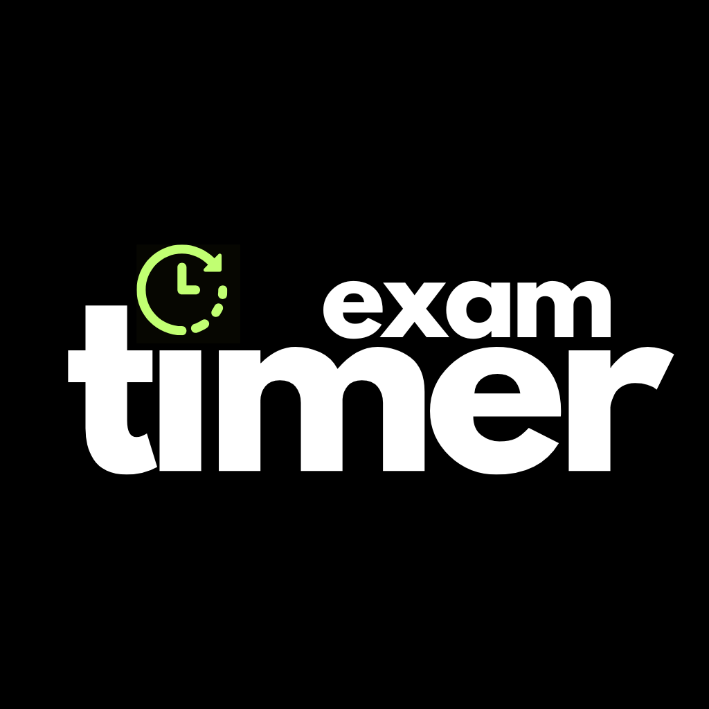 My Exam Timer Dark App Icon Variant